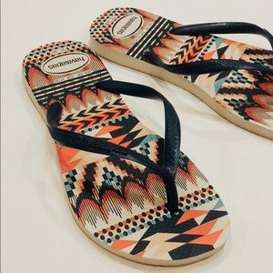 Bohemian pattern Havaianas.
